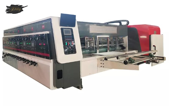 Corrugated Cardboard Flexo Ink Printer Slotter Die Cutter Carton Box Make Packaging Machinery